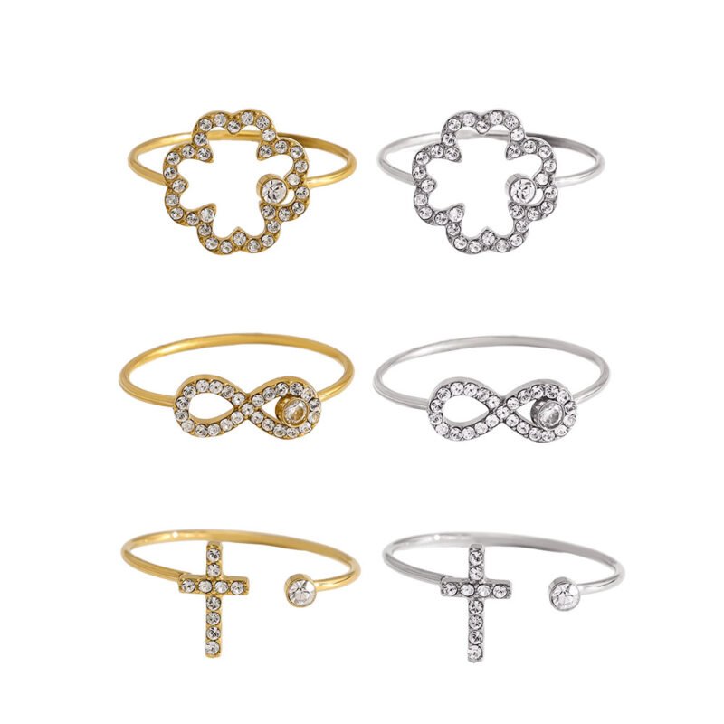 Dainty Zircon Stackable Ring Set