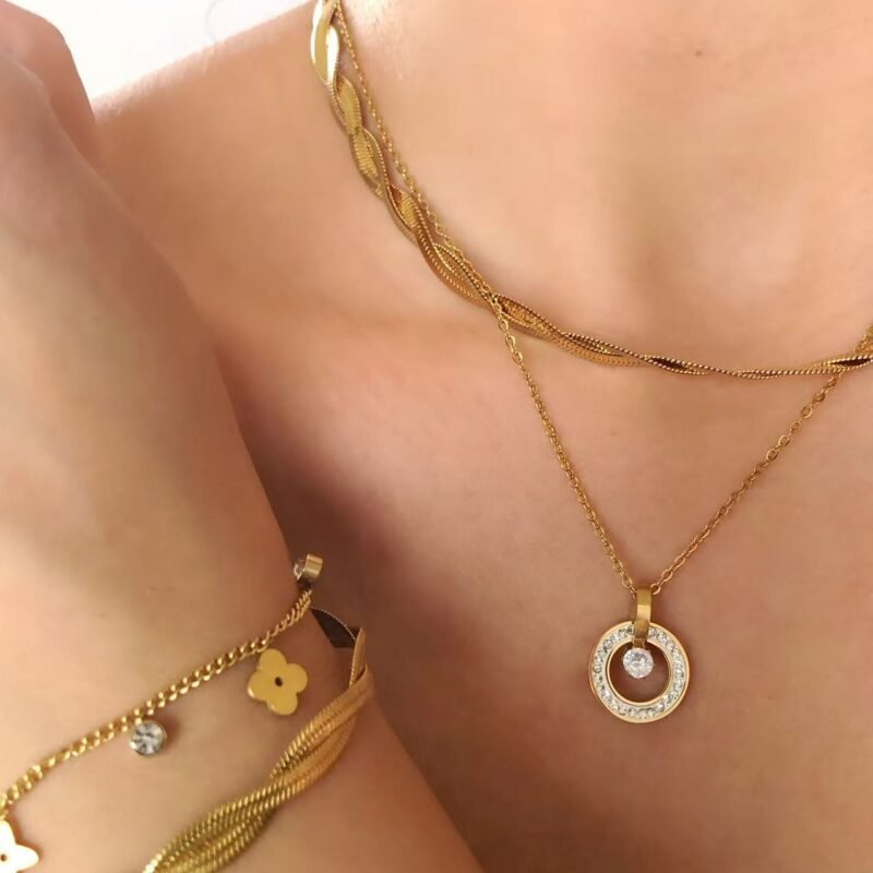 Golden Mirage Jewelry Set