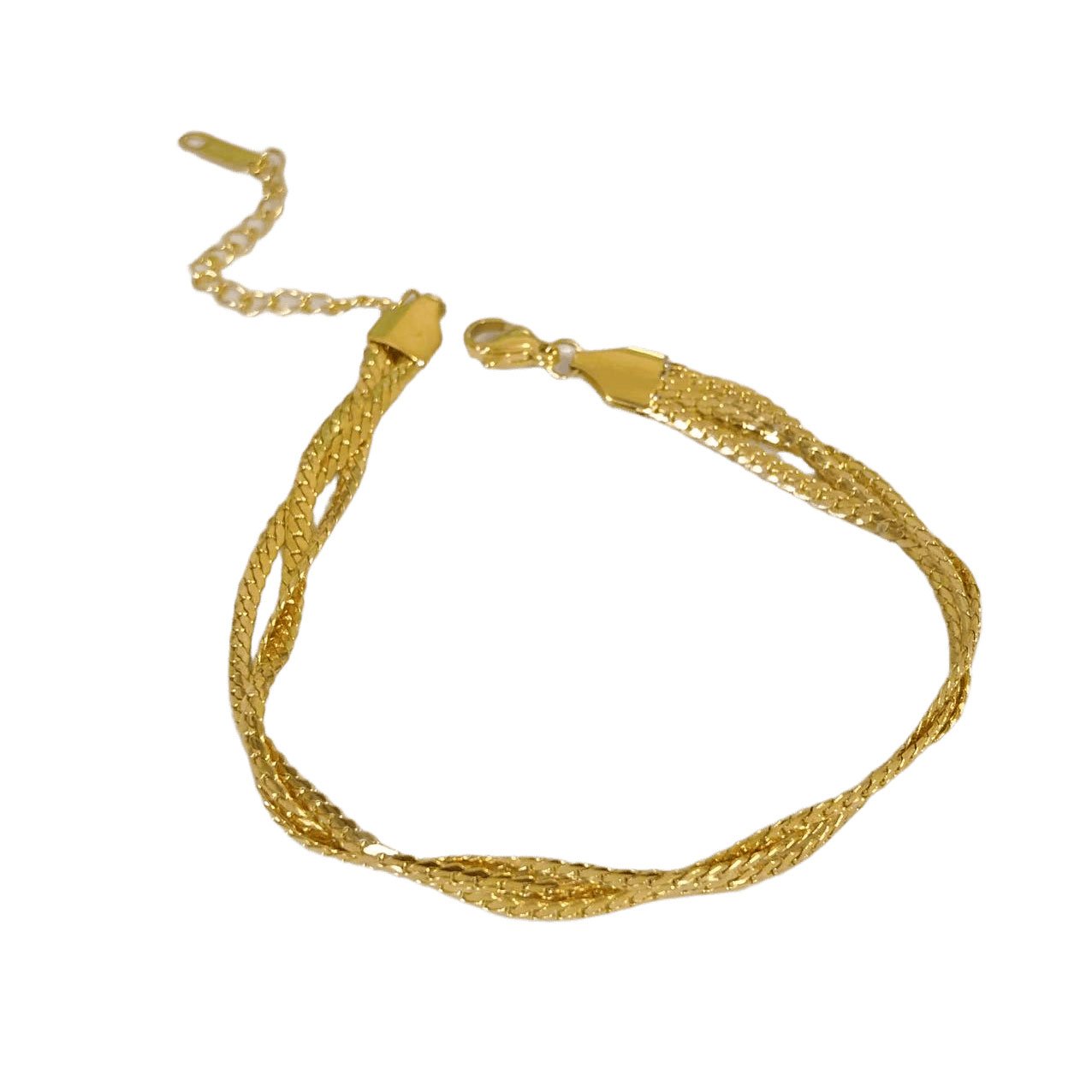 Golden Twist Bracelet