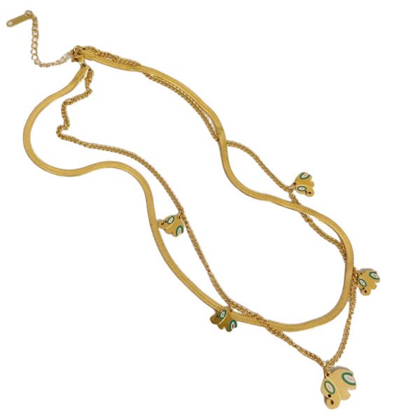 Lucky Elephant Layered Necklace