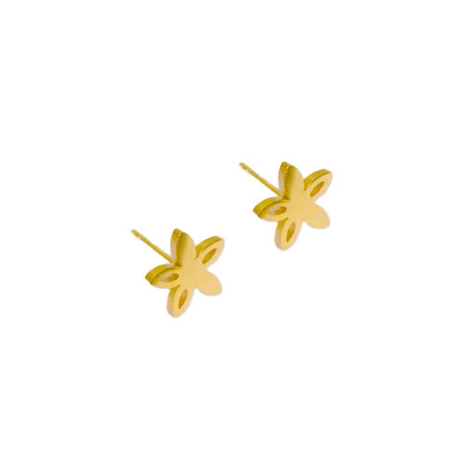 Plum Blossom Stud Earrings