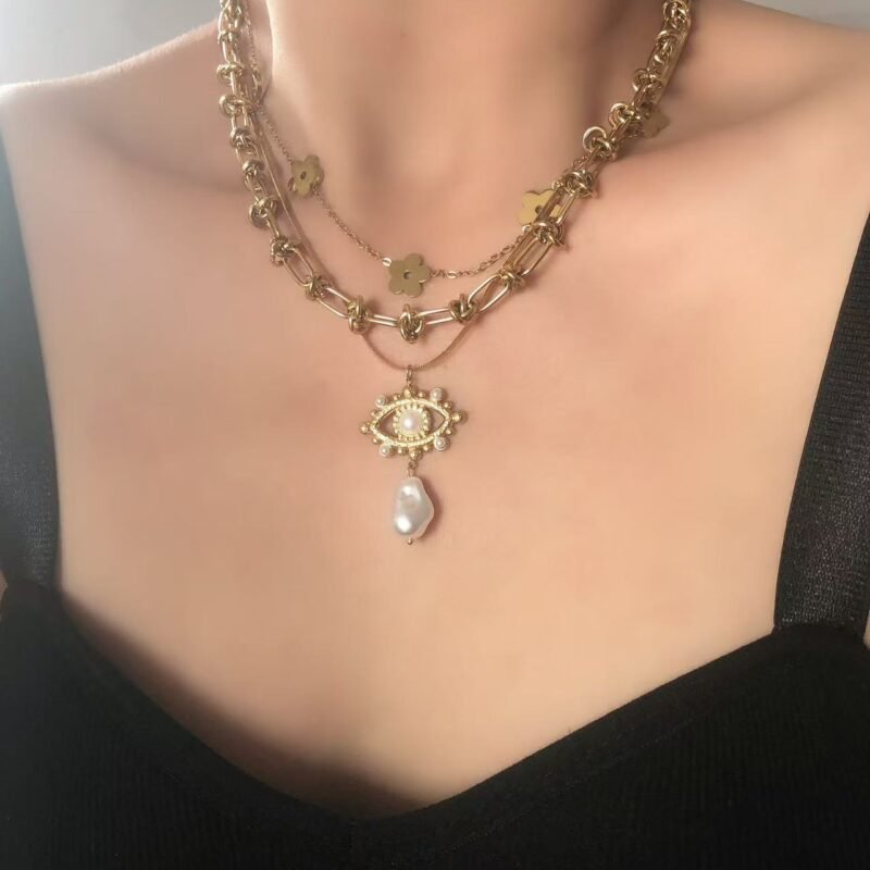 Whispering Petals Glossy Gold Set