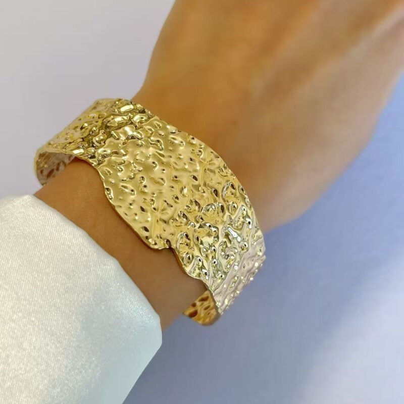 Aurora Hammered Cuff