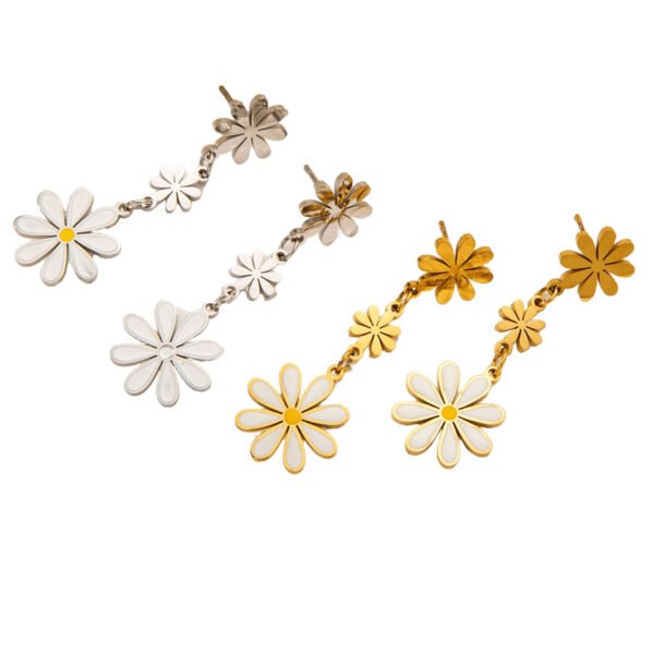 Daisy Chain Drop Earrings