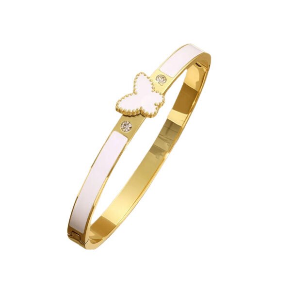 Ivory Wing Whisper Bangle