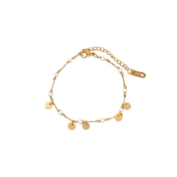 Luminous Pearl Disc Chain