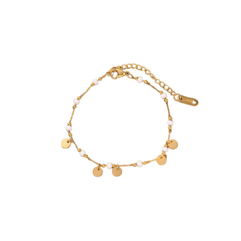 Luminous Pearl Disc Chain