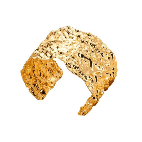 Radiant Ripple Hammered Cuff