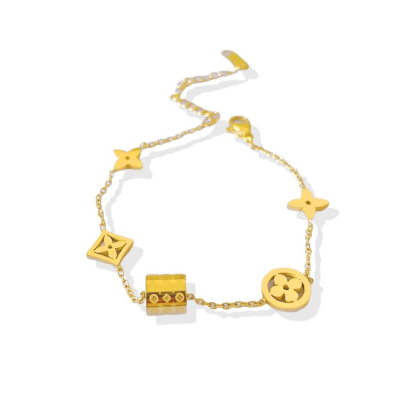 Clover Barrel Bracelet