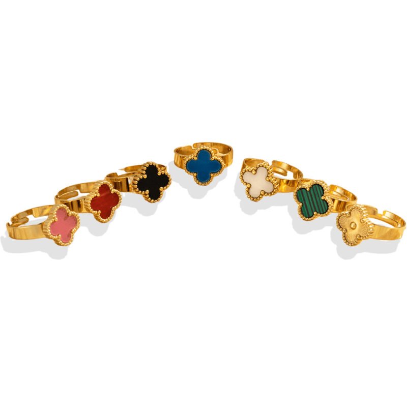 Classic Clover Open Ring