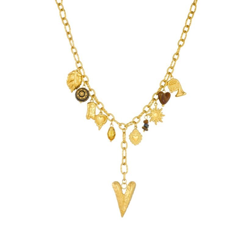 Eclectic Bohemian Charm Y-Necklace