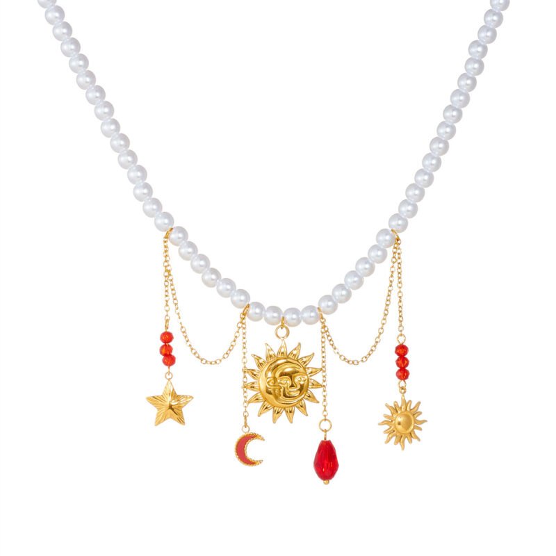 Radiant Celestial Pearl Necklace