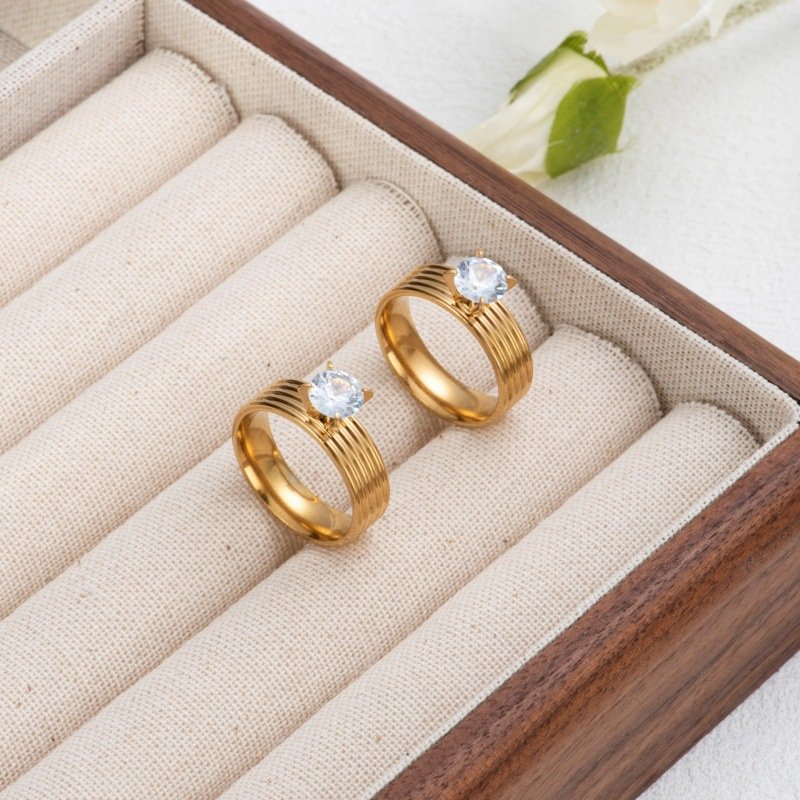 Radiant Thread Solitaire Ring