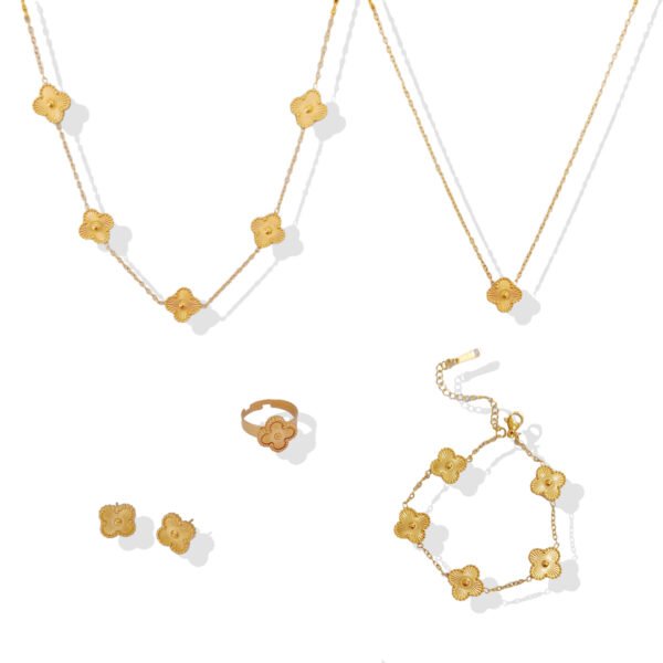 Lucky Alhambra Clover Jewelry Set