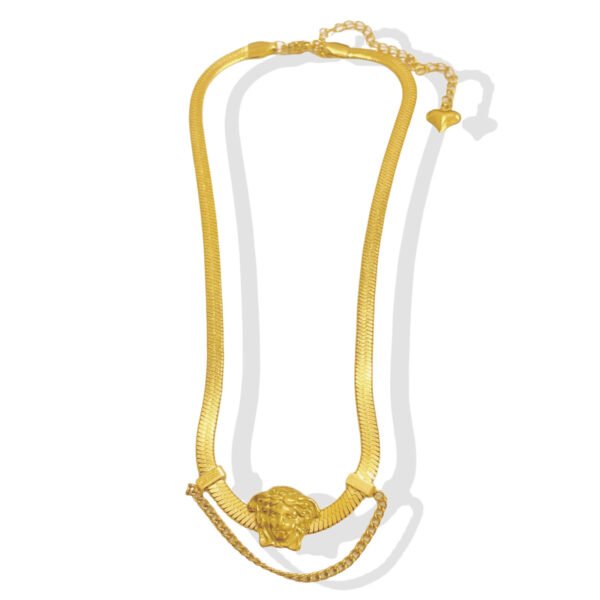 Medusa Serpent Luxe Necklace