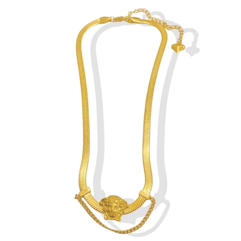 Medusa Serpent Luxe Necklace