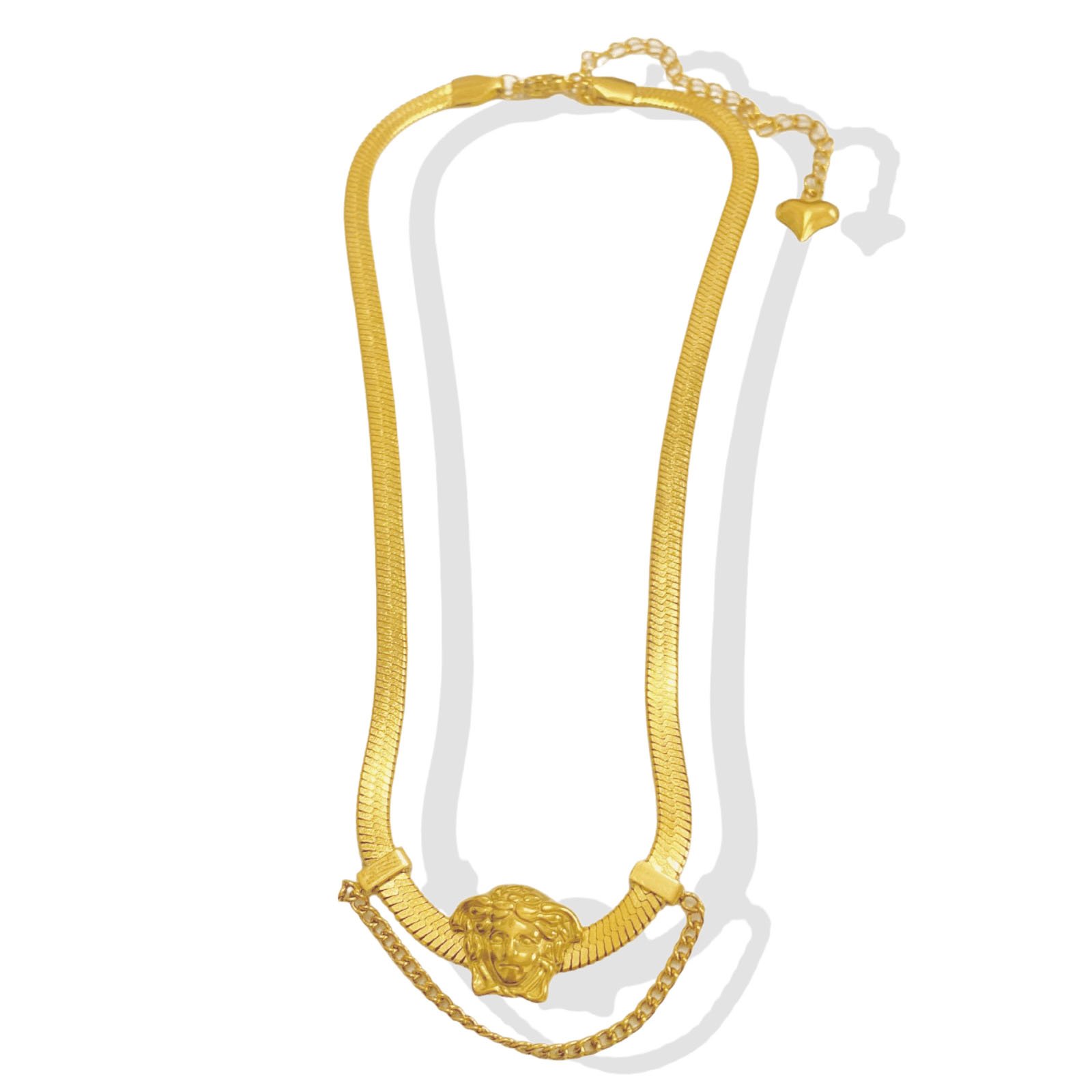 Medusa Serpent Luxe Necklace