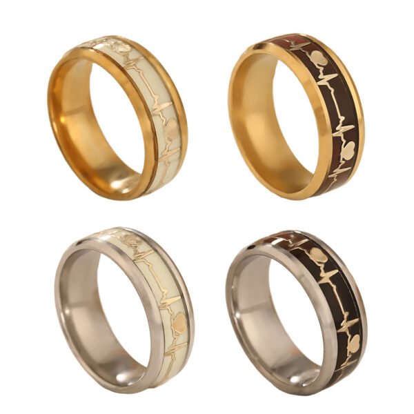 Thermochromic Heartbeat Glow Ring