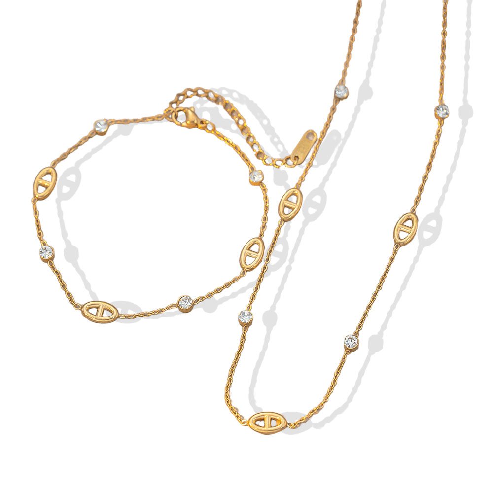 Anchor Link Zircon Station Set