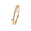 Bypass Diamond Line Bangle