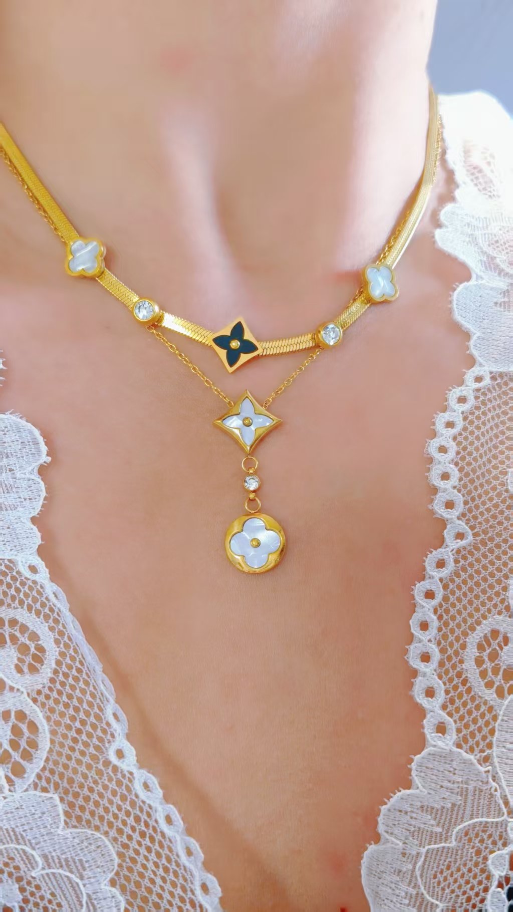 Clover Constellation Necklace