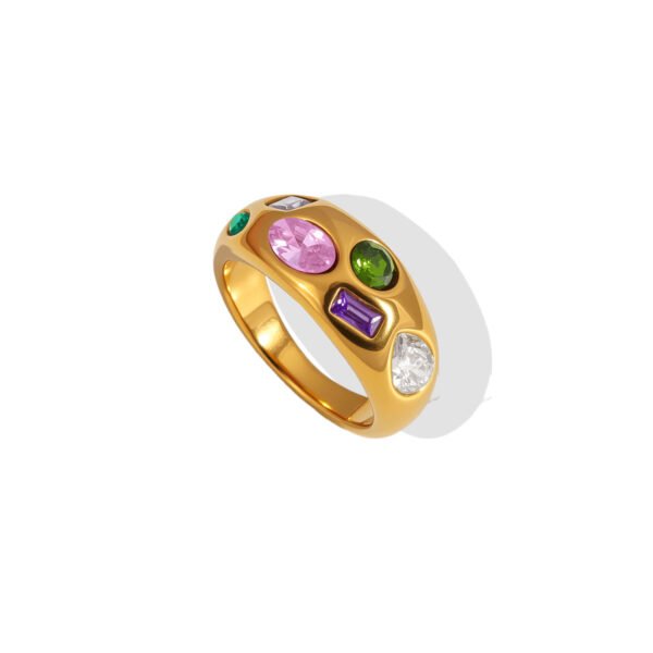 Confetti Dome Ring