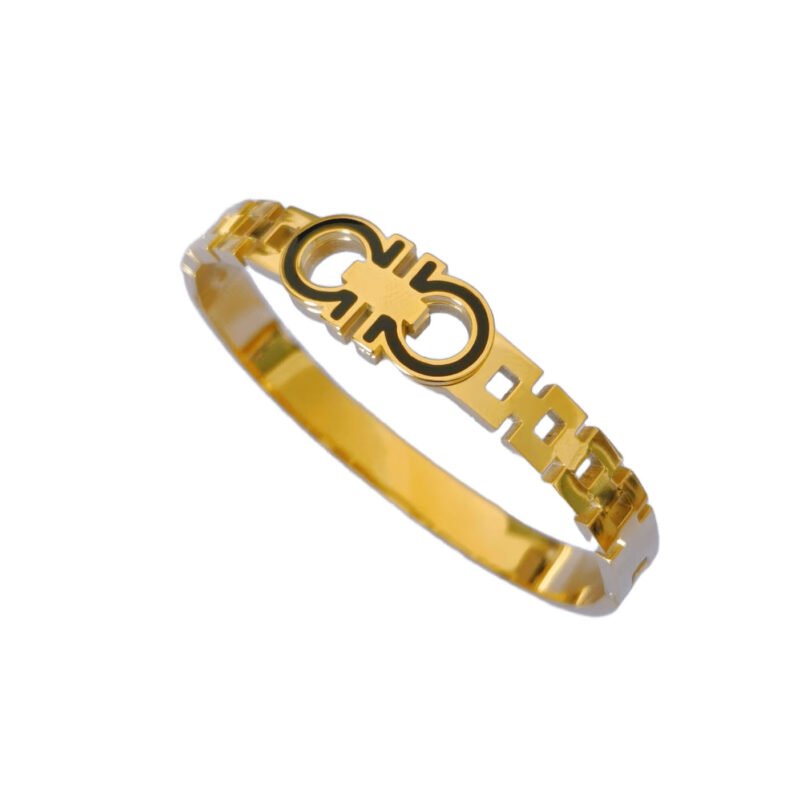 Double Gancini Watch-Link Bangle