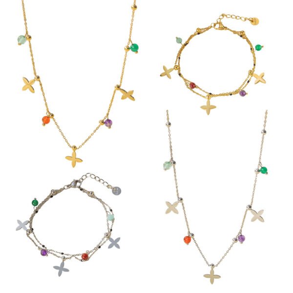 Garden Fiesta Necklace & Bracelet Set