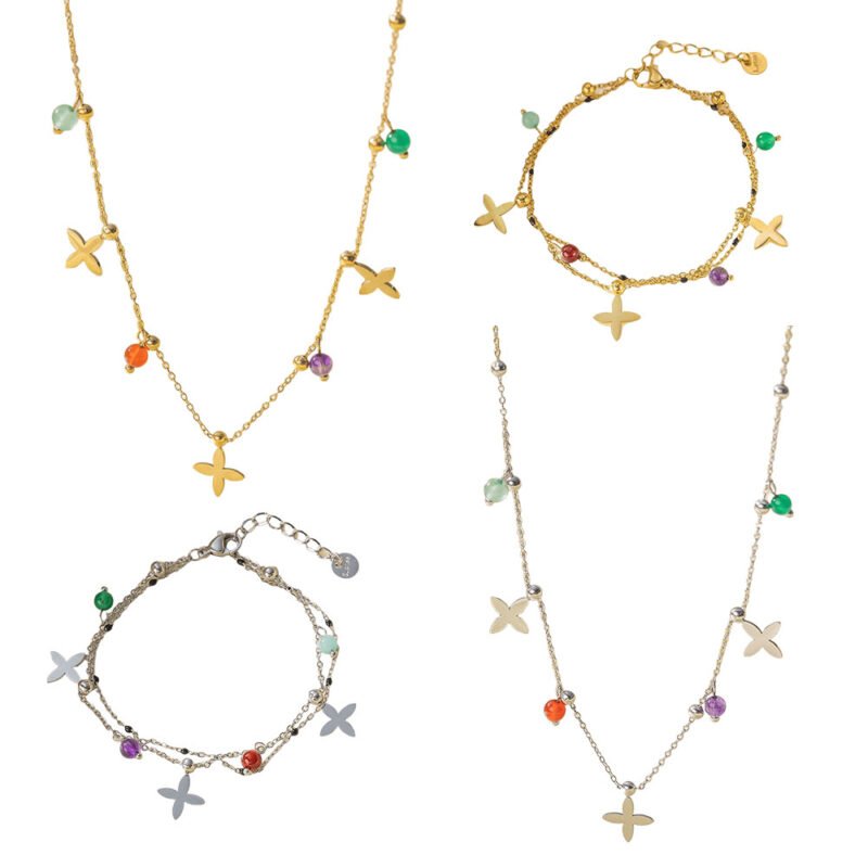 Garden Fiesta Necklace & Bracelet Set