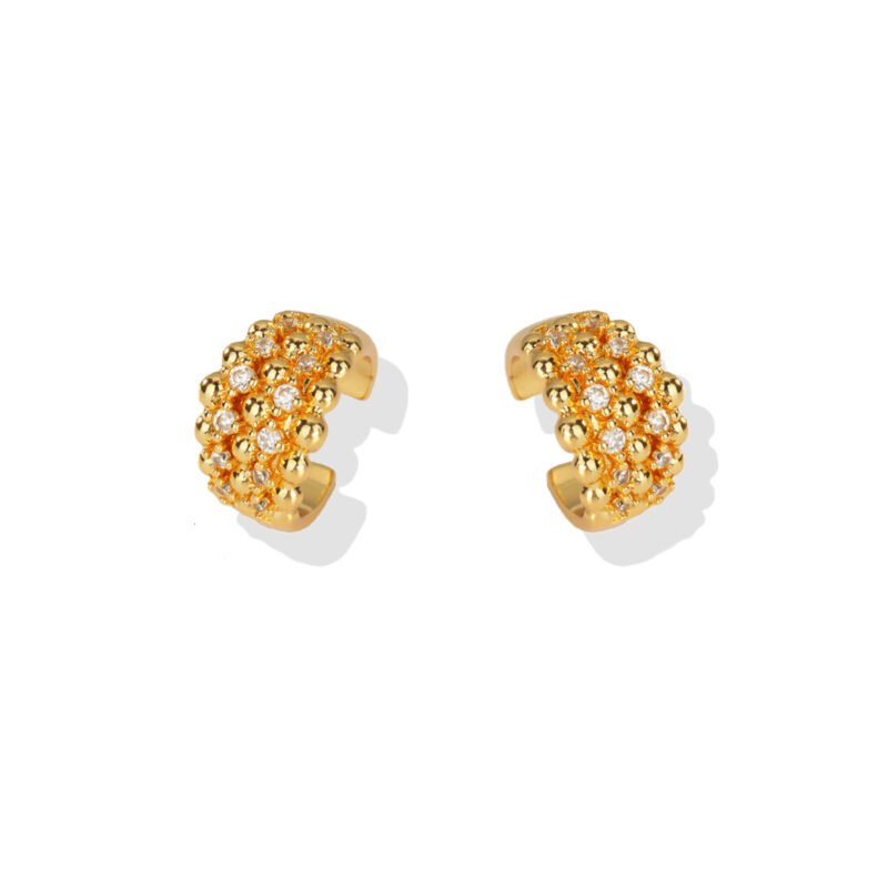 Gold Caviar Ear Cuff