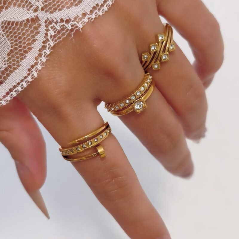 Spiral Nail Ring