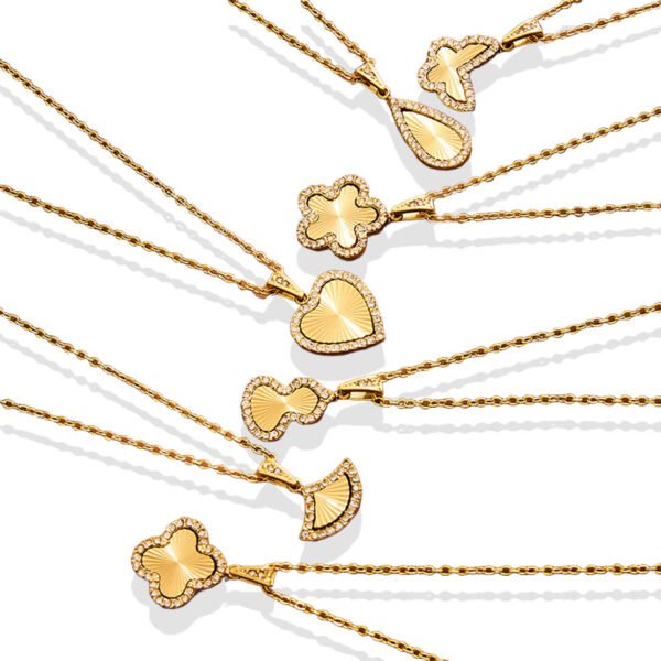 Sunray Halo Pendant Necklace