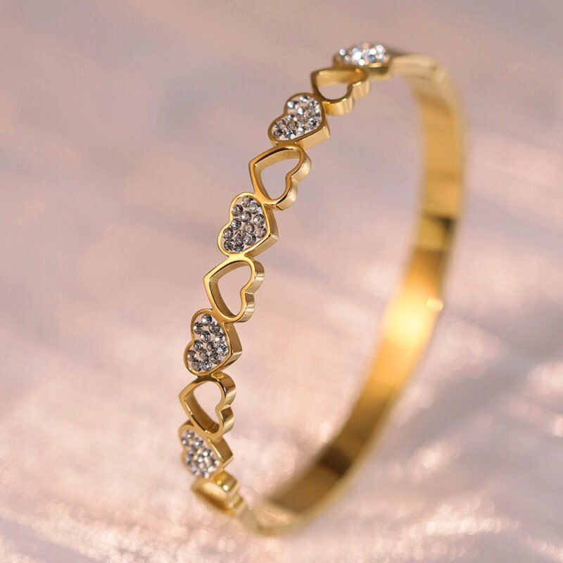 Sweetheart Sparkle Bangle