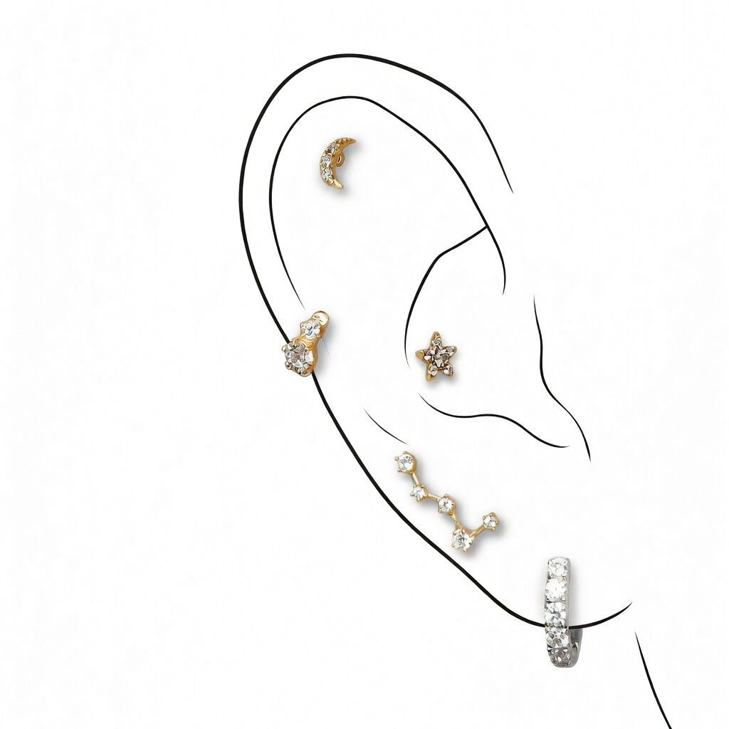 Celestial Ear Stack Set