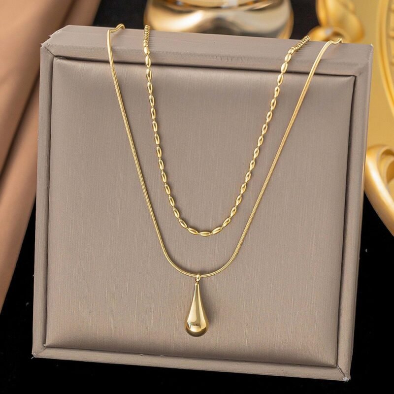 Dew Drop Layer Necklace