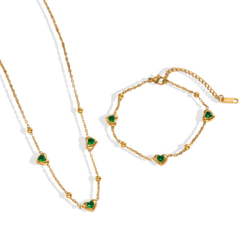 Emerald Heart Set