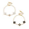 Enamel Clover Station Bracelet
