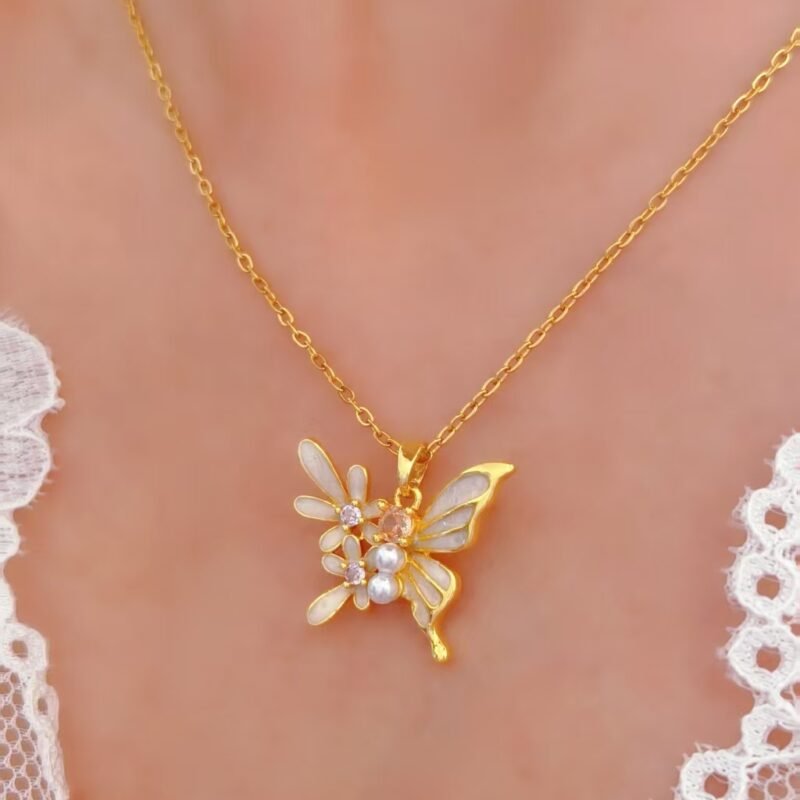 Papillon Bloom Necklace