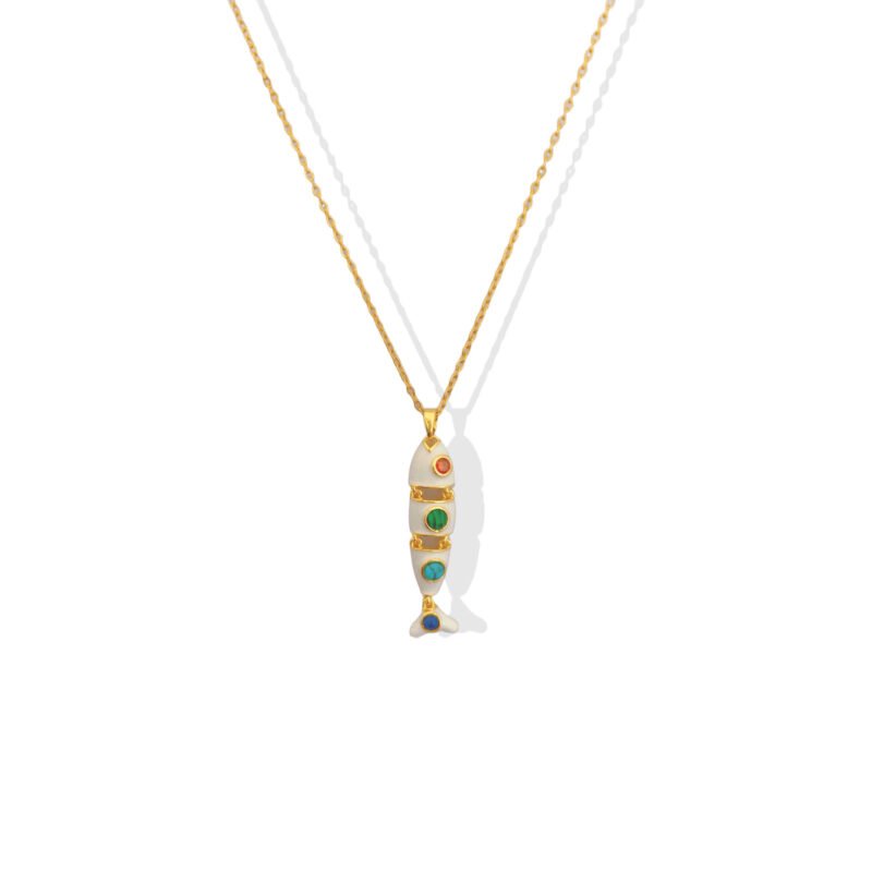 Riviera Fish Necklace