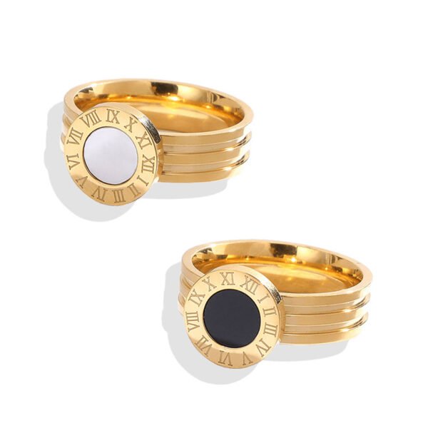 Roman Numeral Signet Ring