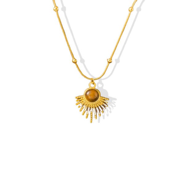Solar Tiger Necklace