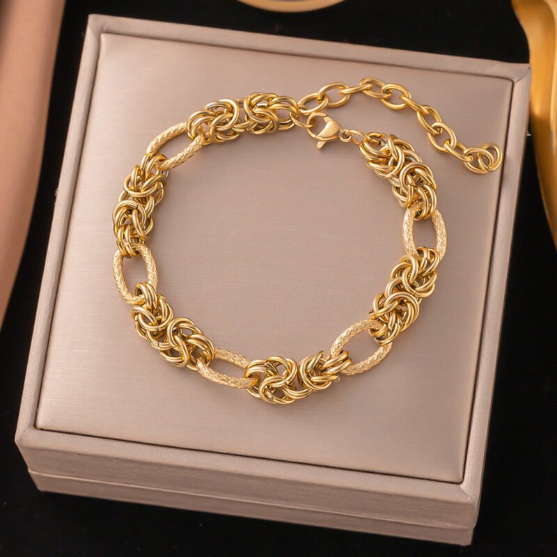 Byzantine Rope Chain Bracelet