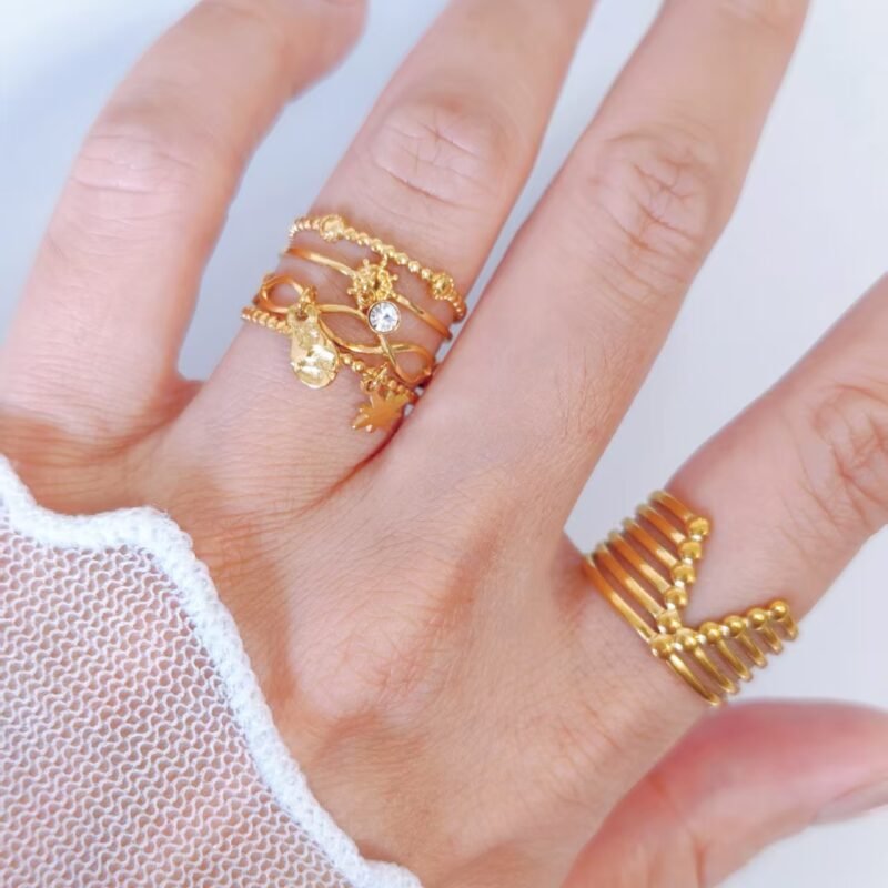 Celestial Multi-Band Ring