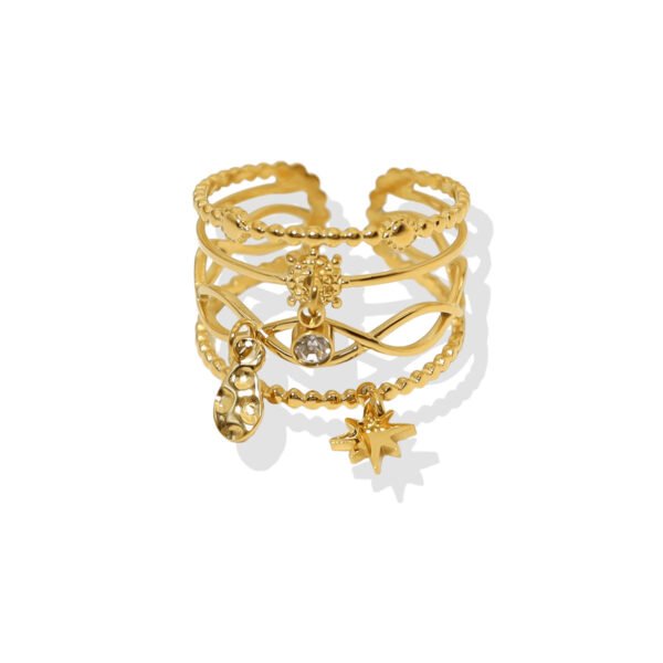 Celestial Multi-Band Ring