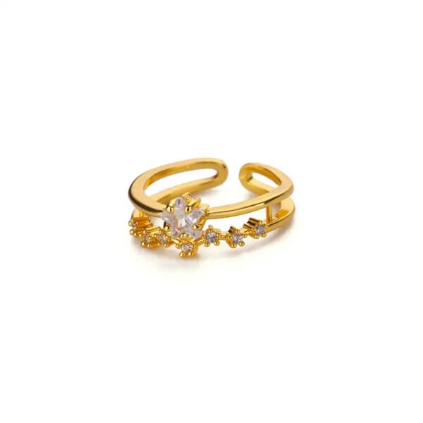 Celestial Star Vine Ring