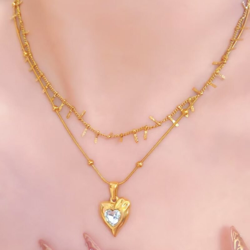Gold Tassel Bar Fringe Set
