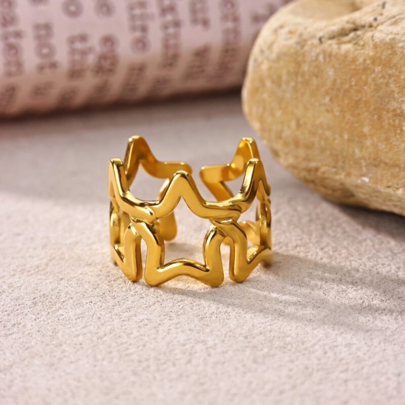 Hollow Star Cluster Wide Band Ring