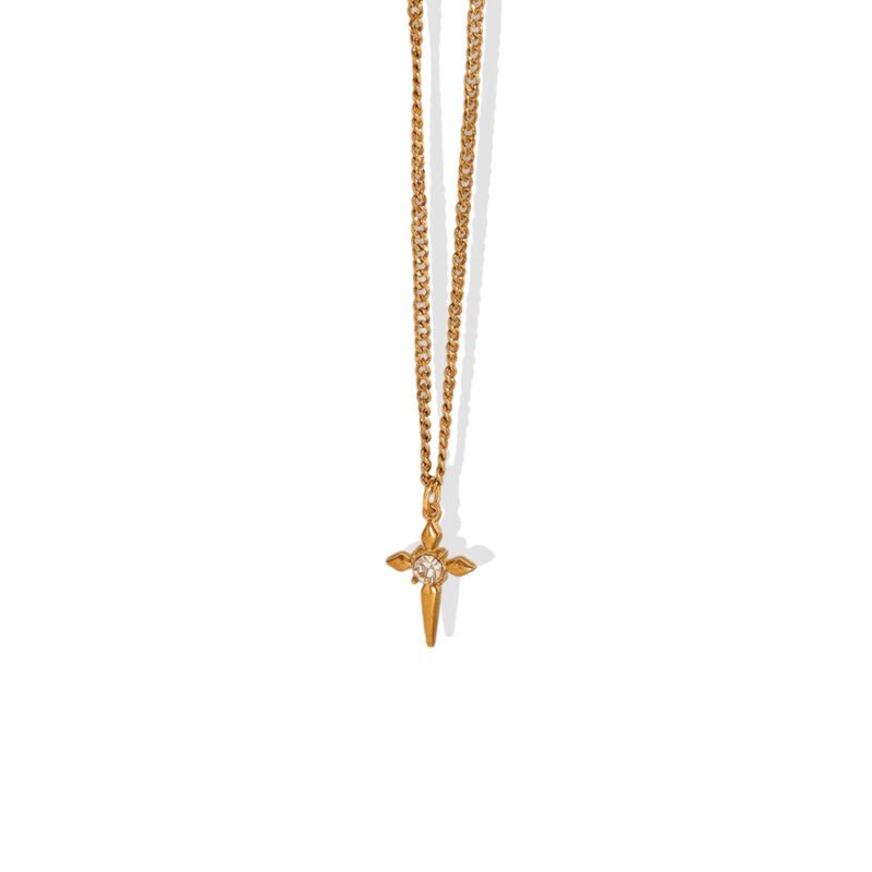 Dagger Cross Necklace