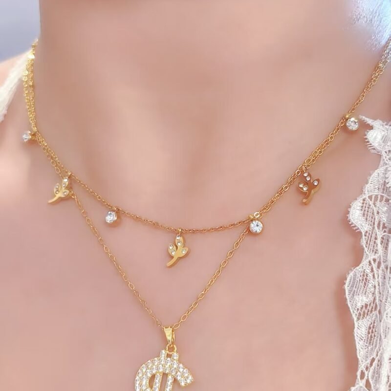Iced Dollar Sign Necklace