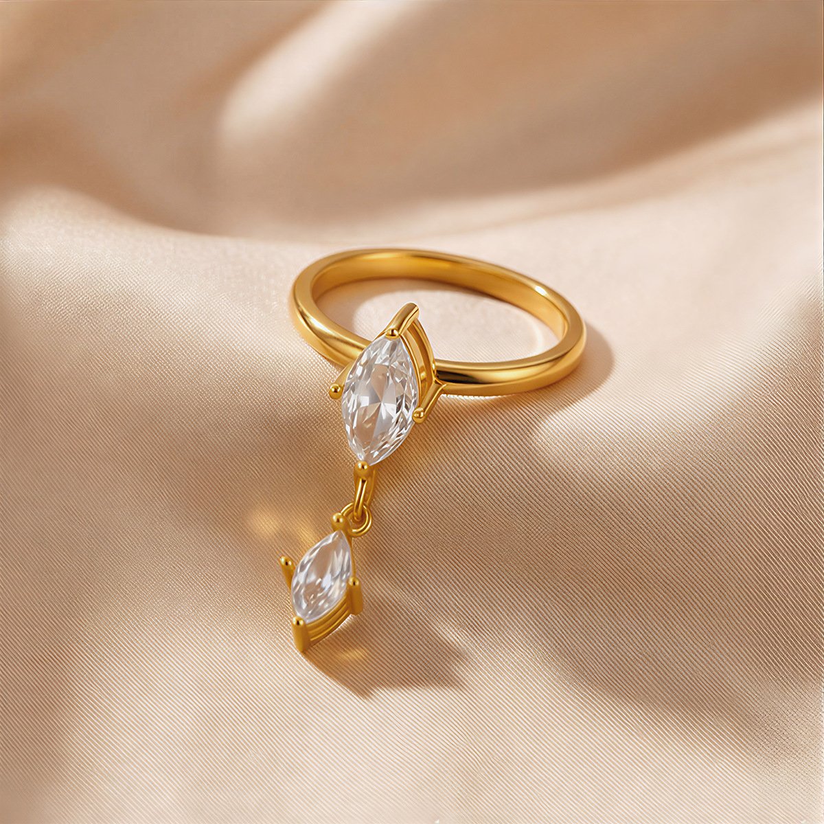 Marquise Drop Ring - Image 5